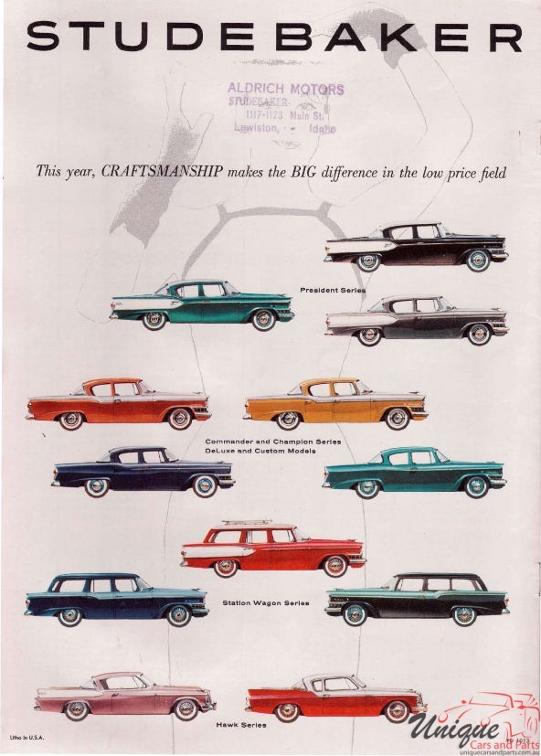 1957 Studebaker Wagons Brochure Page 7